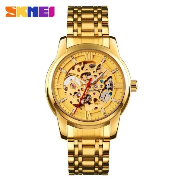 Montre SKMEI 9222 Silver Automatique Gold pour homme